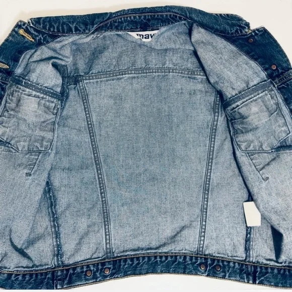 Vintage Classic Mavi “The Kathy Trucker” Blue Denim Jacket, Women’s Size Small - Picture 5 of 10